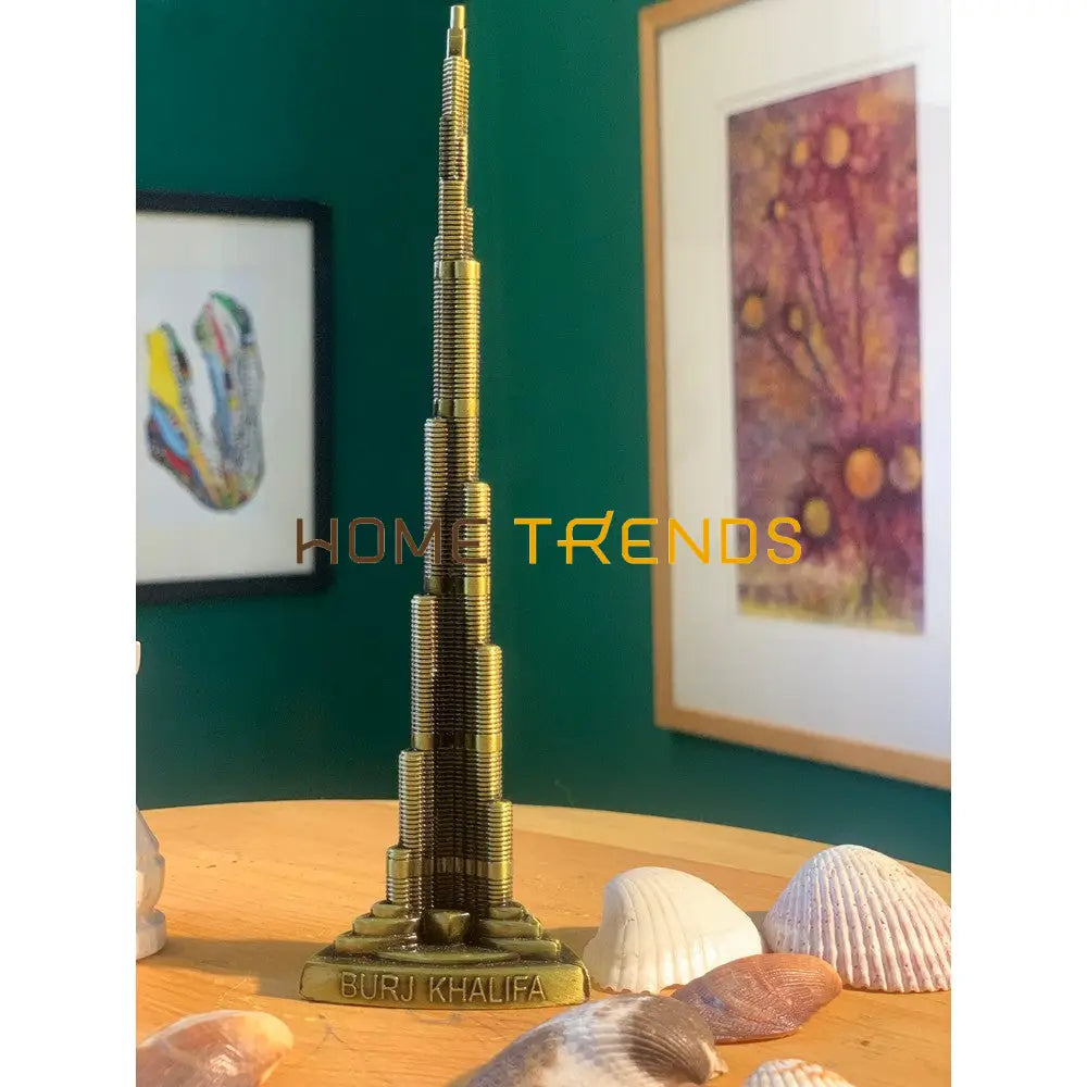Metal Dubai Burj Khalifa Model Sculptures & Monuments