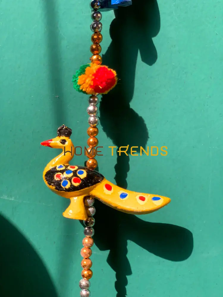 Multi Color Peacock Chimes