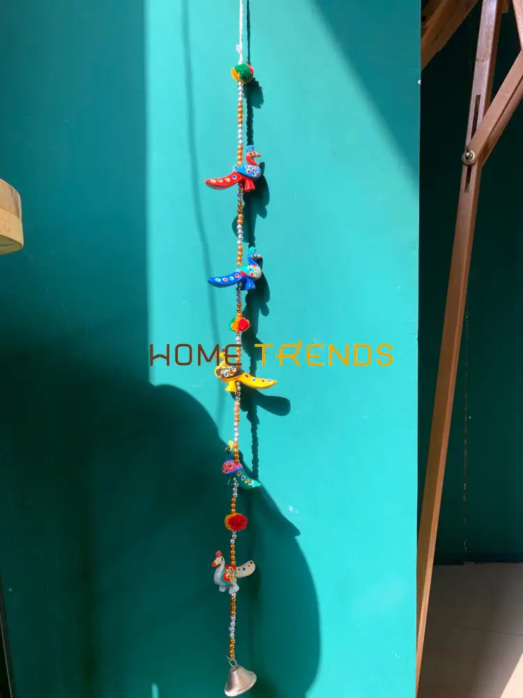 Multi Color Peacock Chimes