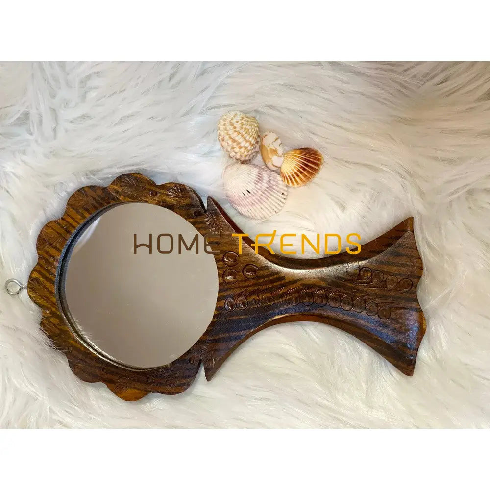 Oval Shape Hand Large Mirror