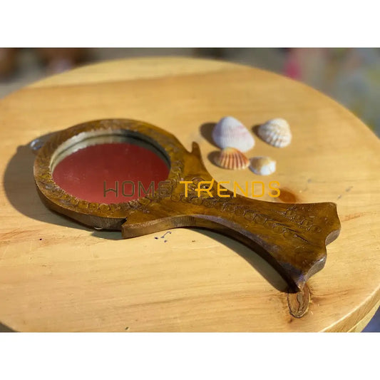 Oval Shape Hand Small Mirror