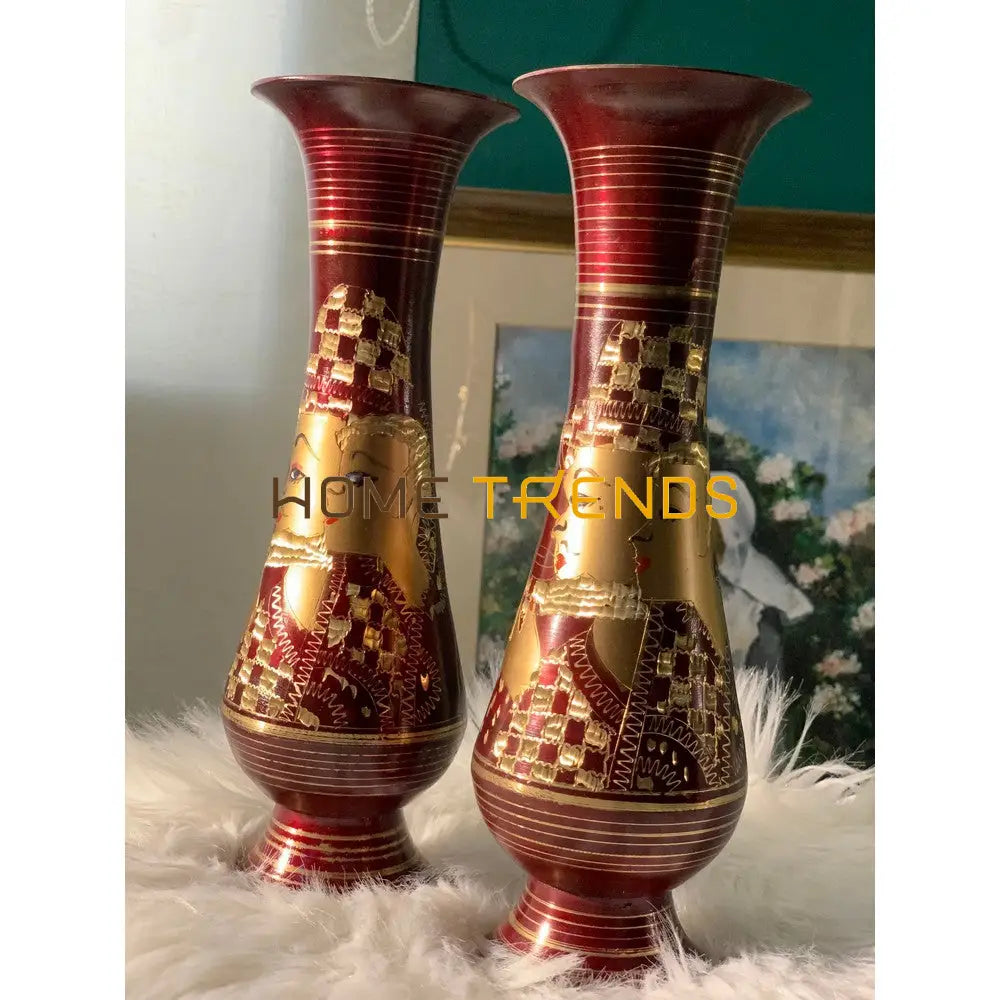 Prince And Princess Flower Vase Set Of 2 Vases