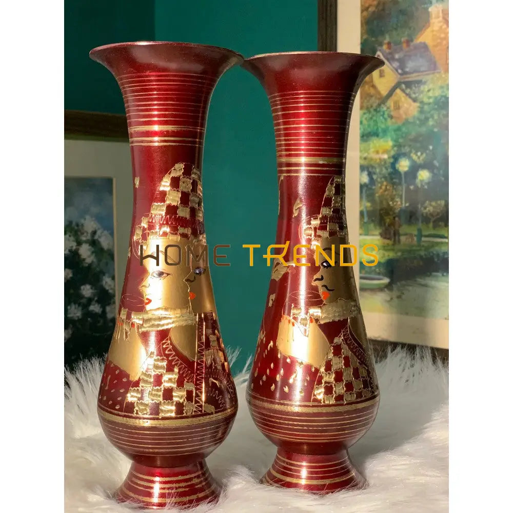 Prince And Princess Flower Vase Set Of 2 Vases