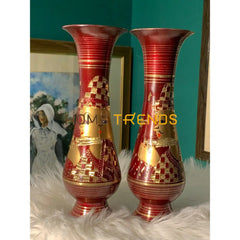 Prince And Princess Flower Vase Set Of 2 Vases