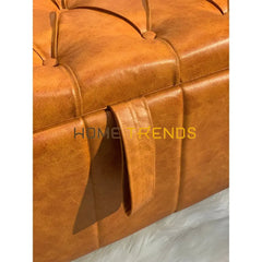 Saddlers Orange Storage Bench Benches & Stools