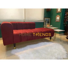 Signature Maroon Velvet Sofa Sofas