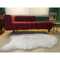 Signature Maroon Velvet Sofa Sofas