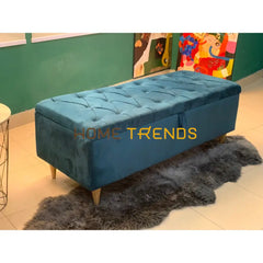 Sophie Blue Storage Bench Benches & Stools