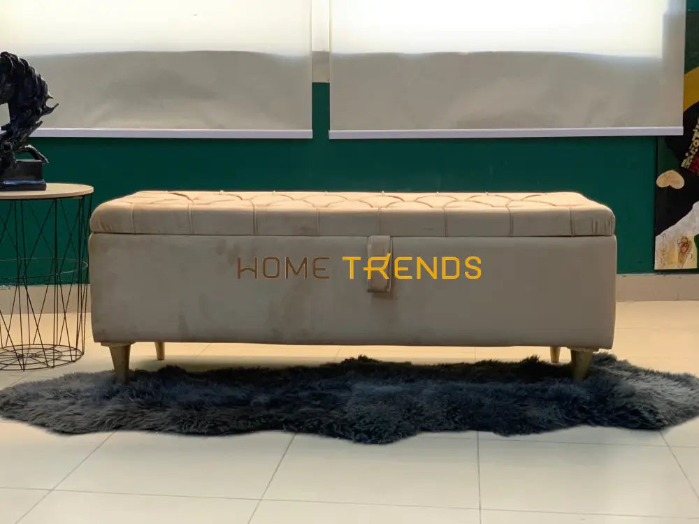 Sophie Golden Storage Bench Benches & Stools