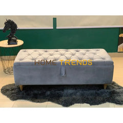 Sophie Grey Storage Bench Benches & Stools