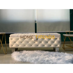 Sophie Grey Storage Bench Off White Benches & Stools