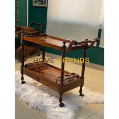 The Royal Solid Wood Tea Trolley