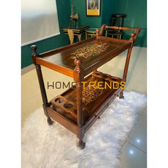 The Royal Solid Wood Tea Trolley