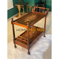 The Royal Solid Wood Tea Trolley