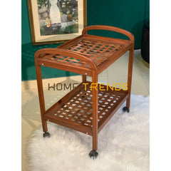 Tia Mesh 2 Tier Tea Trolley