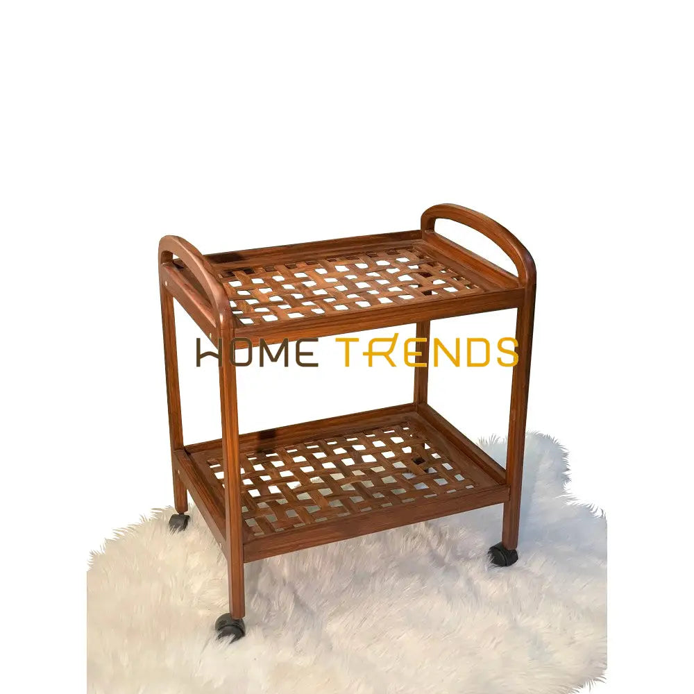 Tia Mesh 2 Tier Tea Trolley