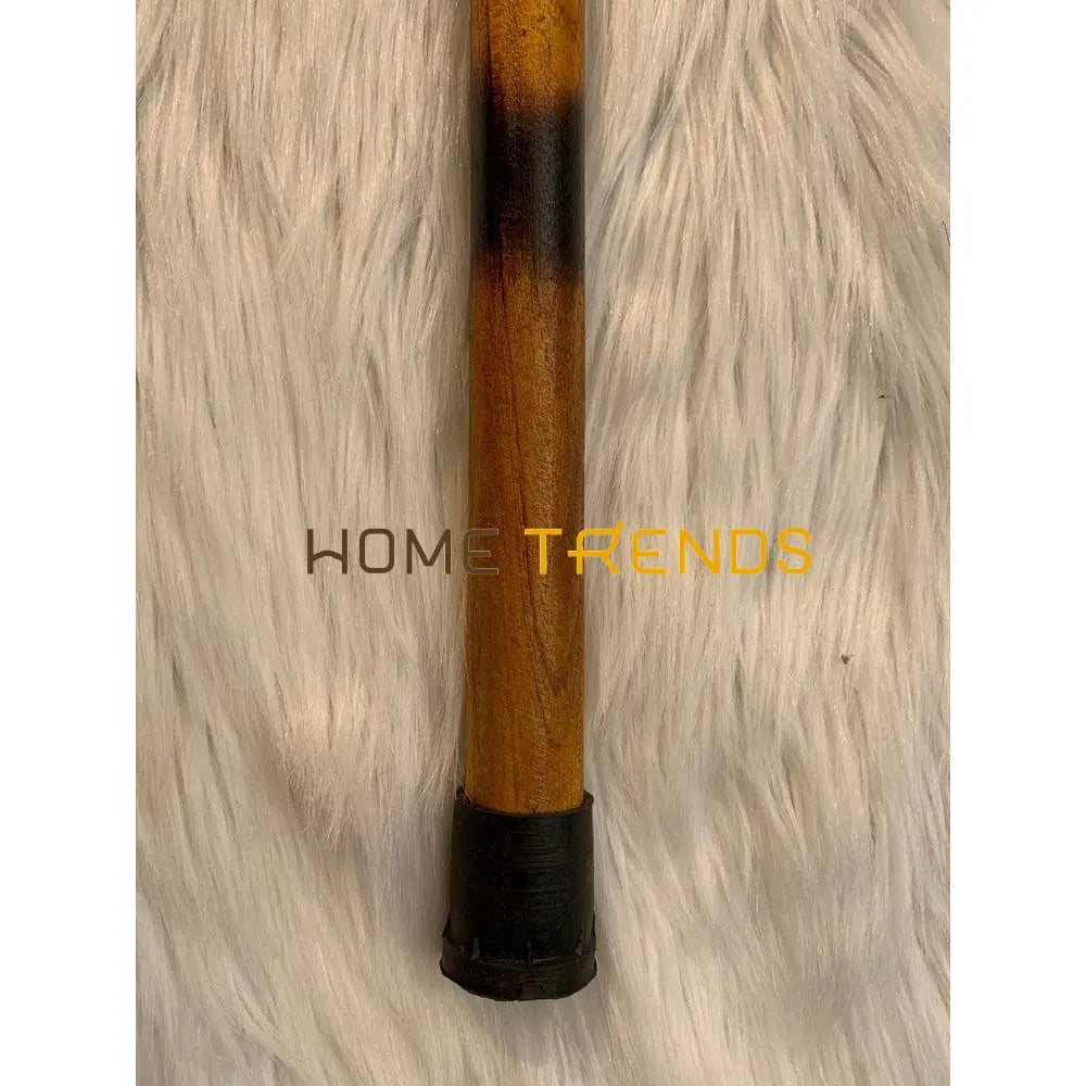 Traditional Black Brown Khundi / Walking Stick Miscellaneous Decor