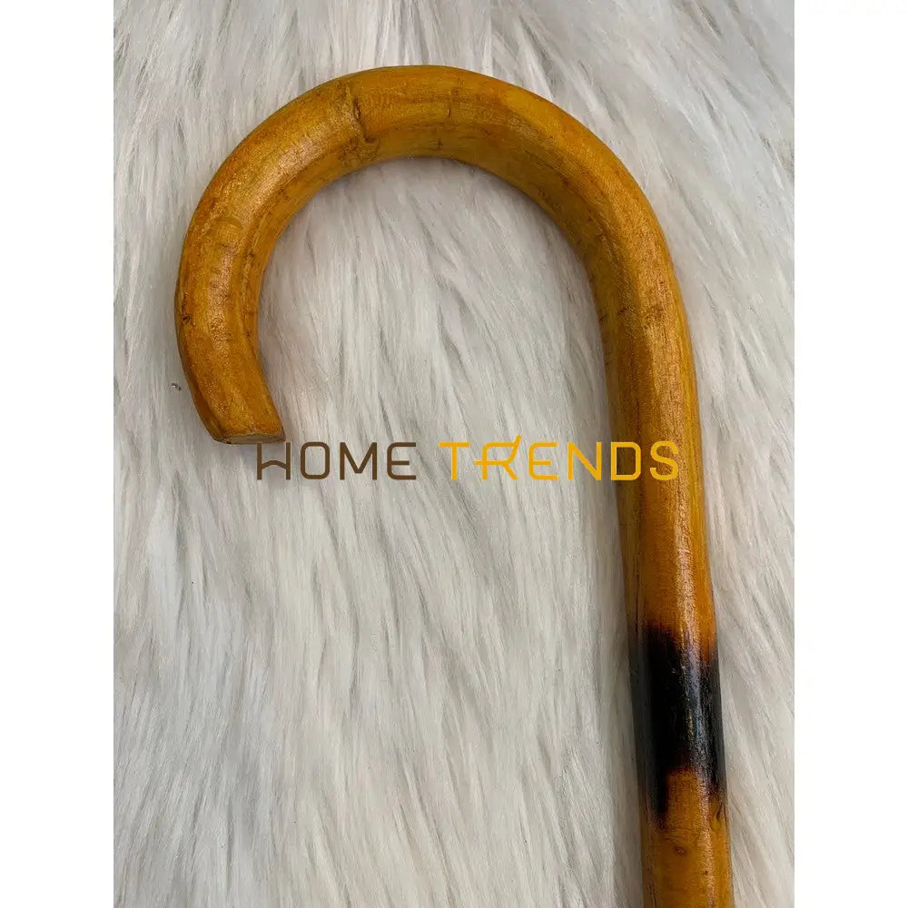 Traditional Black Brown Khundi / Walking Stick Miscellaneous Decor