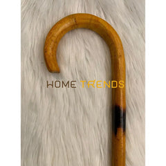 Traditional Black Brown Khundi / Walking Stick Miscellaneous Decor