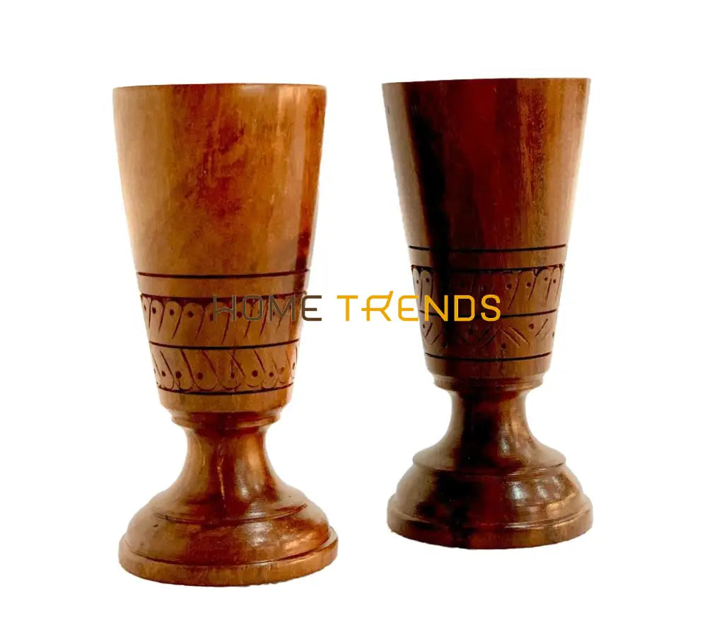 Traditional Brown Carved Glass Kitchen Utensils