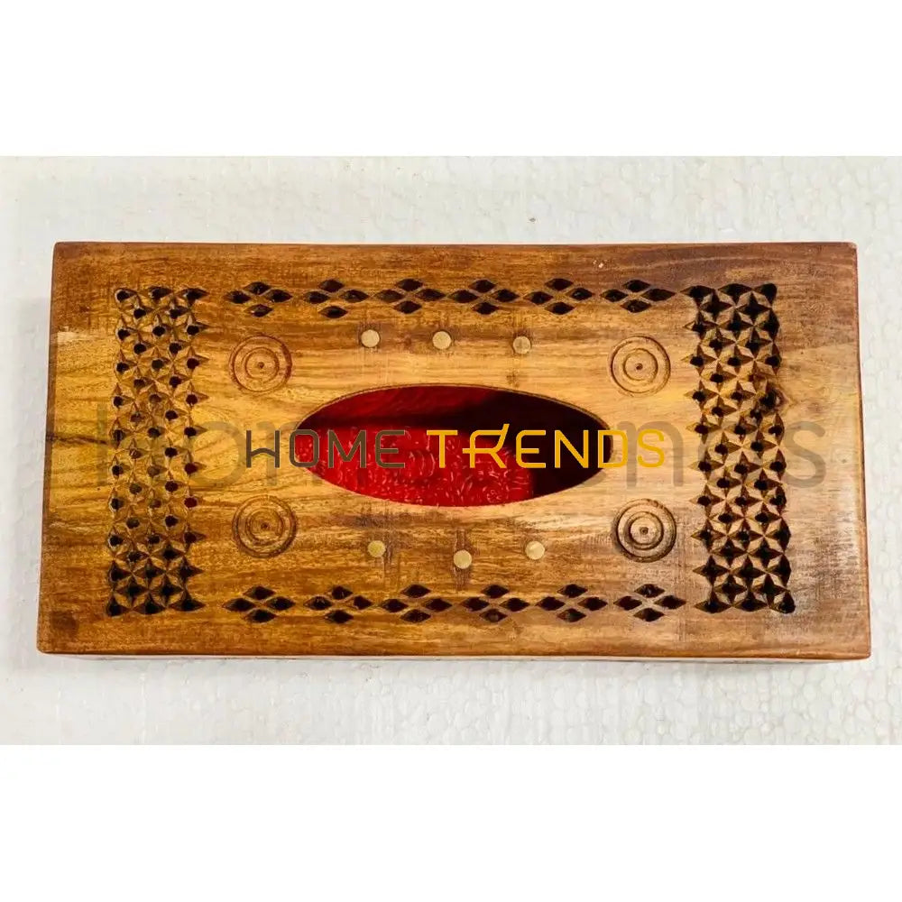 Traditional Carving Tissue Box Boxes