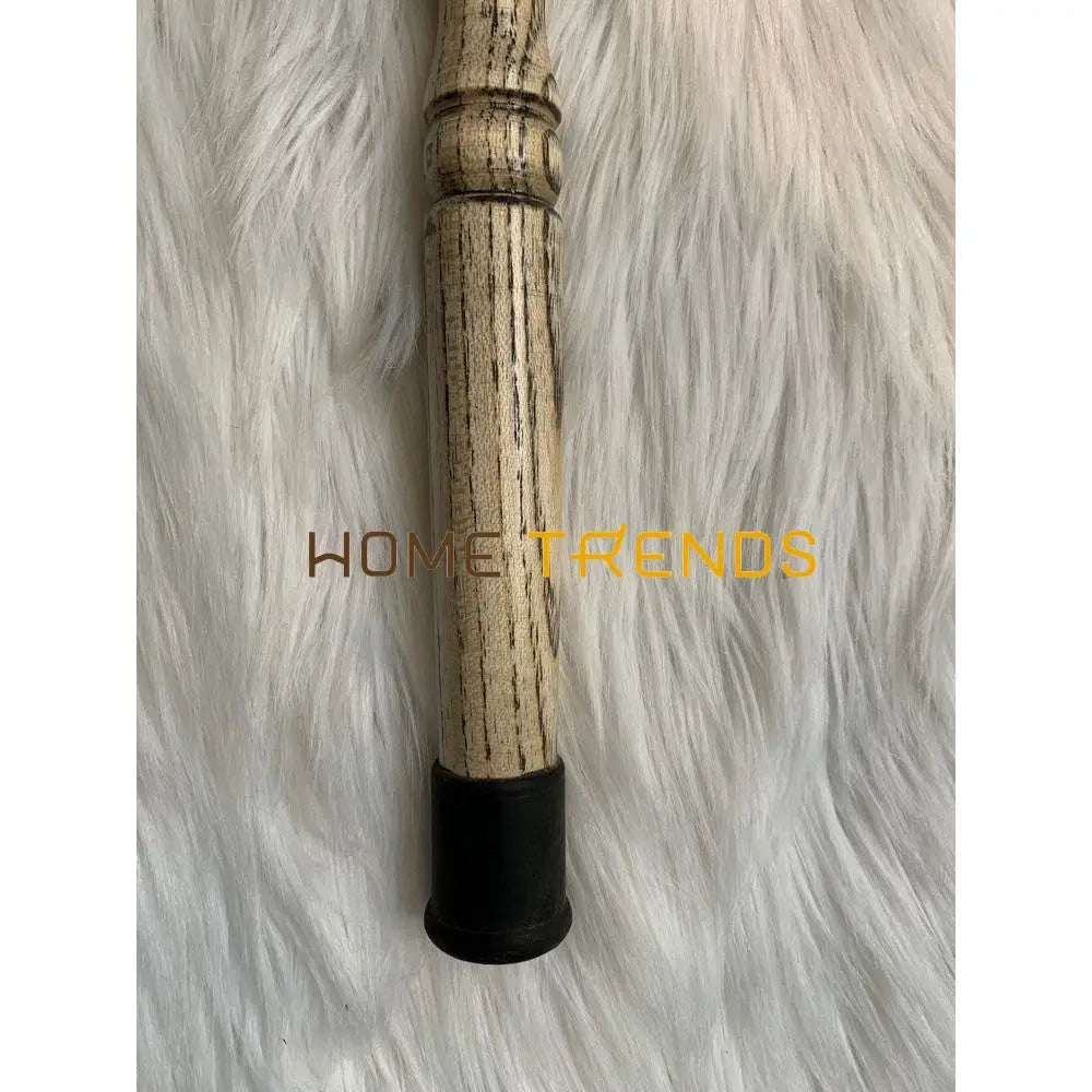 Traditional Silver Joint Chalk Khundi / Walking Stick Miscellaneous Decor