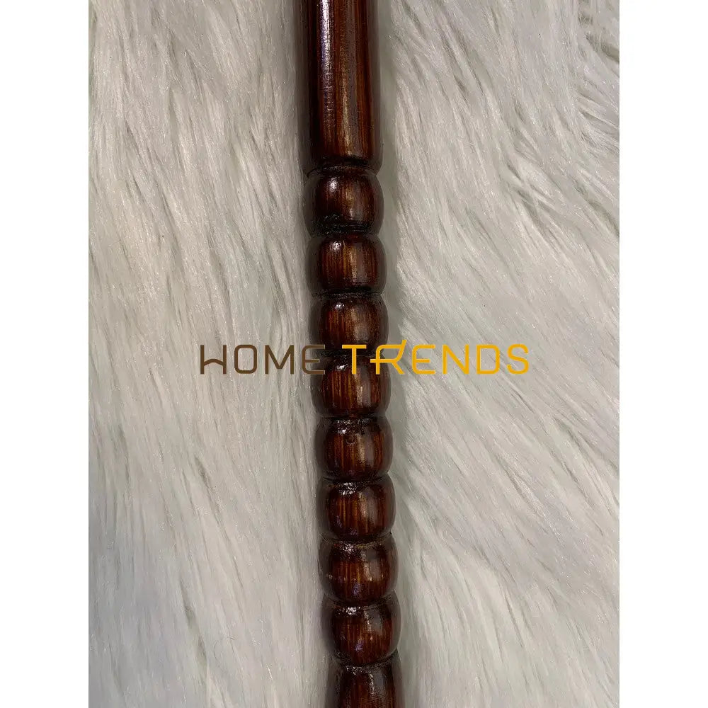 Traditional Silver Joint Dark Brown Khundi / Walking Stick Miscellaneous Decor