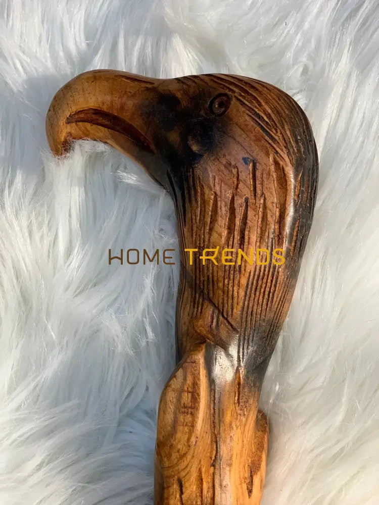 Twisted Sheesham Solid Wood Eagle Stick Miscellaneous Decor
