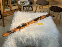 Twisted Sheesham Solid Wood Horse Stick Miscellaneous Decor