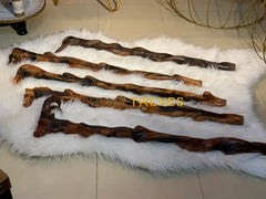 Twisted Sheesham Solid Wood Horse Stick Miscellaneous Decor