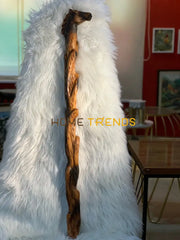 Twisted Sheesham Solid Wood Horse Stick Miscellaneous Decor