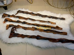 Twisted Sheesham Solid Wood Markhor Stick Miscellaneous Decor
