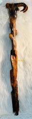 Twisted Sheesham Solid Wood Markhor Stick Miscellaneous Decor