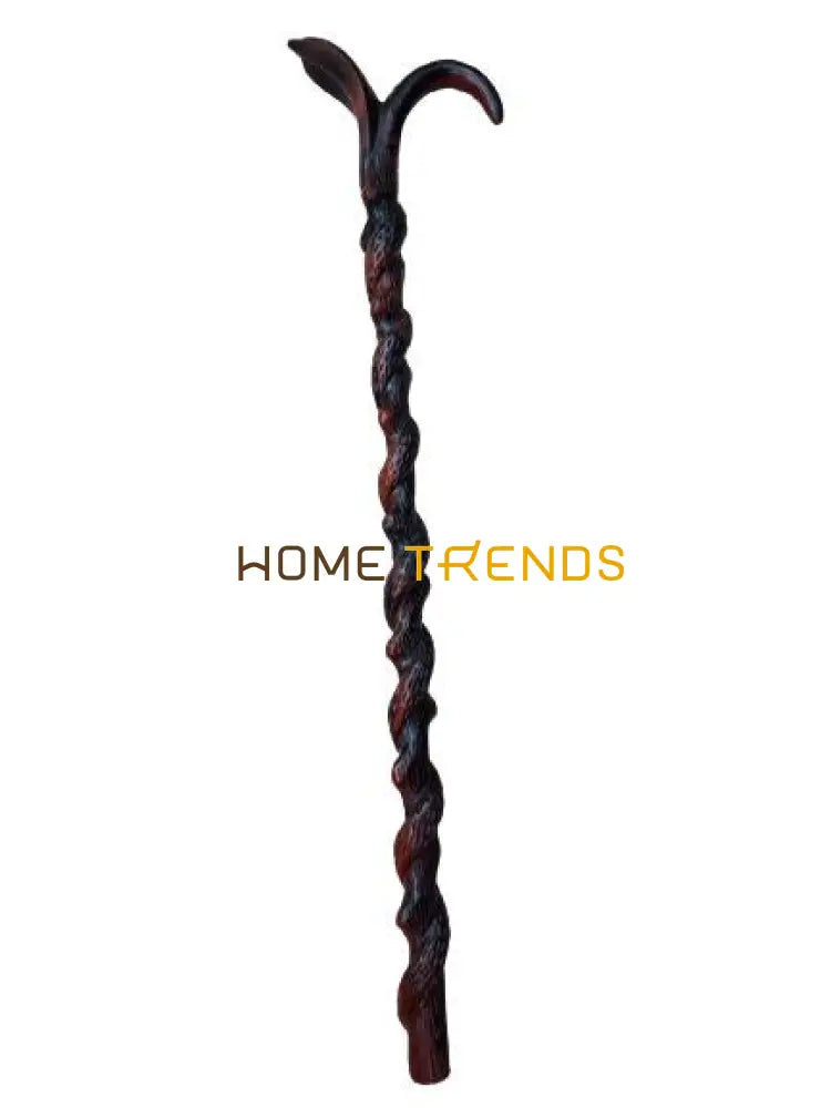 Twisted Sheesham Solid Wood Stick Miscellaneous Decor