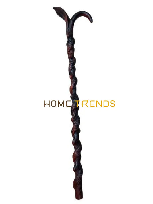 Twisted Sheesham Solid Wood Stick Miscellaneous Decor