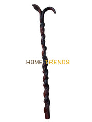 Twisted Sheesham Solid Wood Stick Miscellaneous Decor