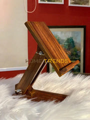 Wooden Adjustable Mobile Stand Miscellaneous Decor