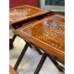Woodies Picnic Table Set Of 4 Nesting Tables