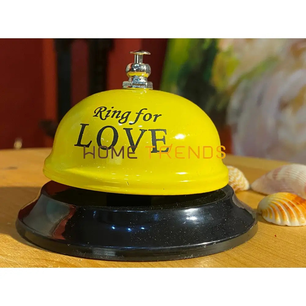 Yellow Ring For A Love Bell Ringer Miscellaneous Decor