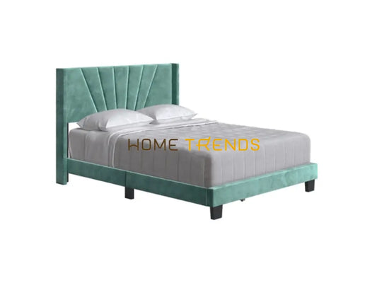 Zoeigh Upholstered Velour Platform Bed